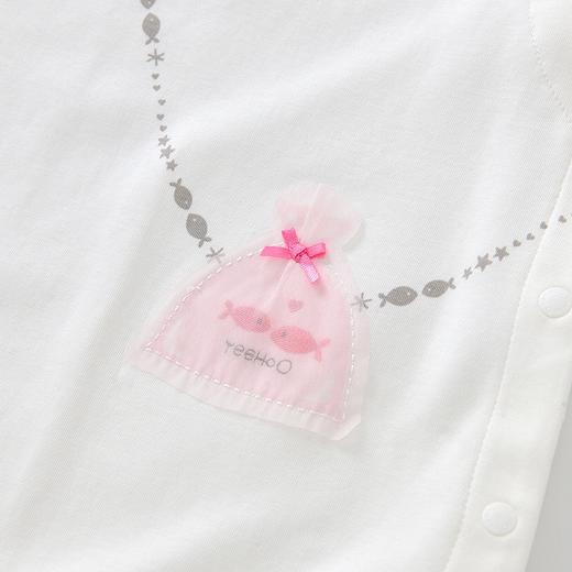 英氏-童衣类（春）E1英针长蛤英氏白73CM 商品图3