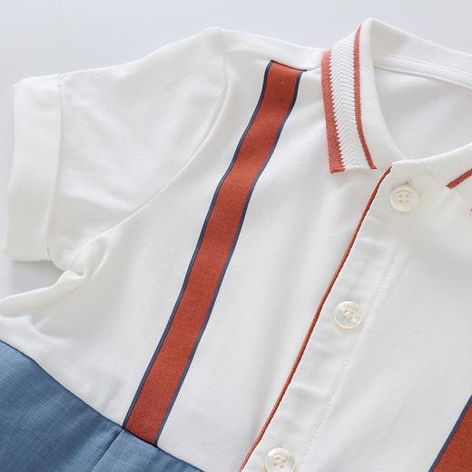 英氏-童衣类（夏）E1英针短蛤英氏白66CM 商品图3