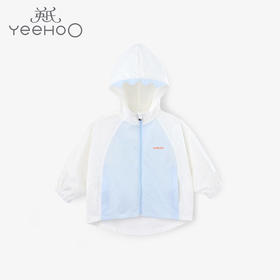 英氏-童衣类（夏）E1外着英梭短帽外套白110CM