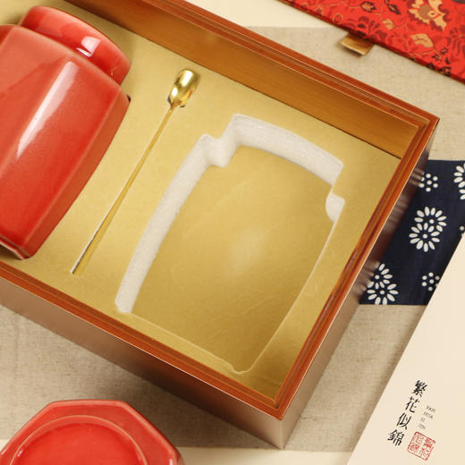 竹盒繁花似锦【通版】108元一套 /一件6套/大双瓷约装一斤 商品图7