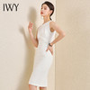 IWY/白色西装连衣裙女神范时尚修身名媛高端职业套裙气质正装 NQ620-W 商品缩略图1