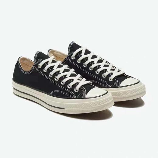 CONVERSE 70s 低帮 经典黑色 男女同款 商品图0