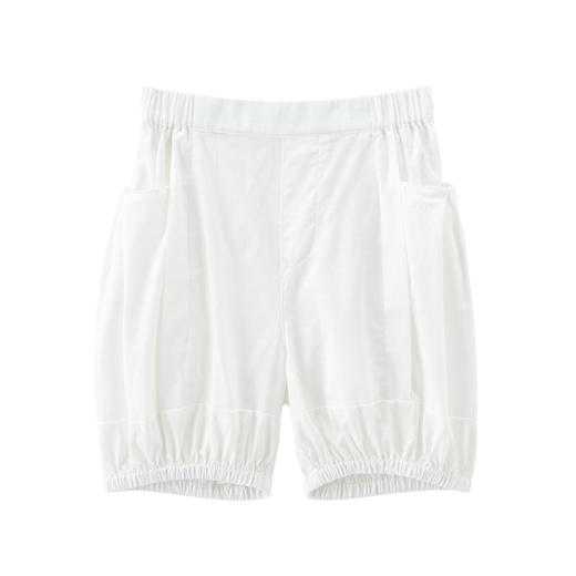 英氏-童衣类（夏）E1外着英梭中裤白100CM 商品图0