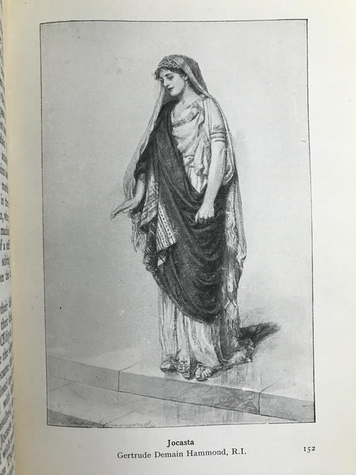 1924年 布尔芬奇《神话传奇的黄金时代》 36幅插图 漆布精装大32开 商品图10