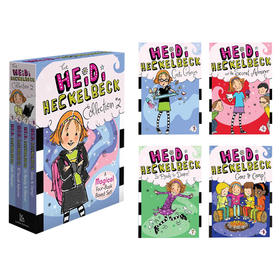 小女巫海蒂5-8册 英文原版 The Heidi Heckelbeck Collection 2 英文版英语插图桥梁章节书 儿童校园故事 幽默逗趣 进口原版书籍