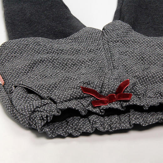 拉比-童衣类（冬）C9浪漫假两件长裤深灰 商品图3