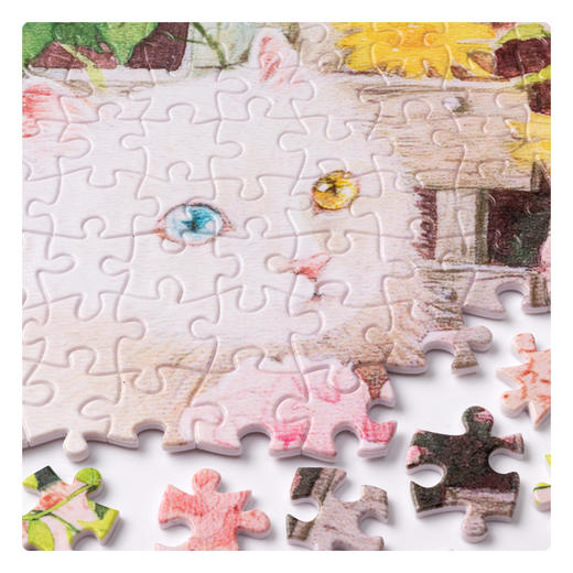 1200片 平面拼图 塑料拼图 H2626 Jina-悄然盛开 商品图4