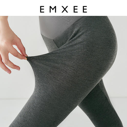 【打底裤】嫚熙孕妇打底裤夏季装薄款外穿怀孕专用竹纤维春夏运动托腹长裤女 商品图0