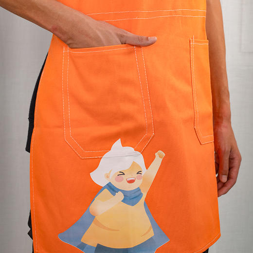 纯棉帆布围裙，厨房必备好帮手，柔软舒适，亲肤透气 商品图3