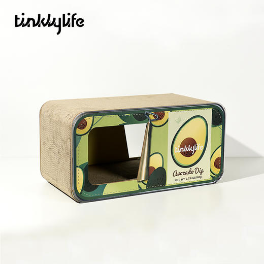 Tinklylife水果罐头猫窝抓板不掉屑大号大空间猫咪用品 商品图5