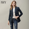 IWY/时尚小西装外套牛仔裤 通勤高街 C10433藏青色+牛仔裤73J0262 商品缩略图0