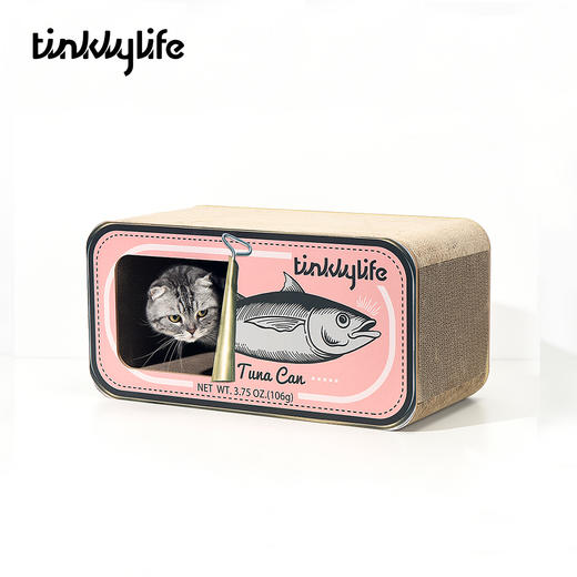 Tinklylife 鱼罐头 猫窝猫抓板 商品图9