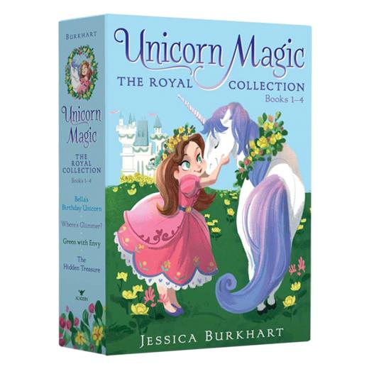 公主与魔法独角兽1-4册盒装 英文原版 Unicorn Magic The Royal 儿童英语章节书 公主系列童话故事书 商品图1