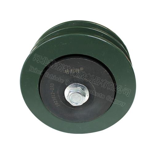 锡柴6DL1惰轮（1023012-29D单轮双轴承）29D双轴承惰轮（29D）锡柴6DL1皮带张紧轮 商品图1