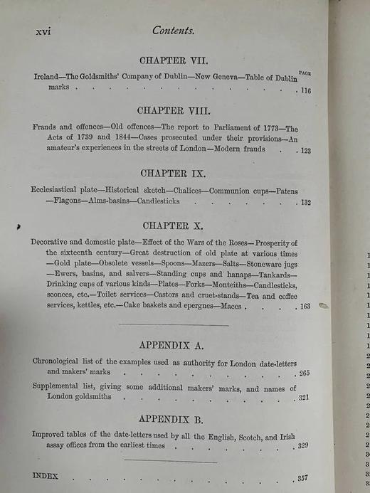 1881年 英国古董器皿 78幅版画插图 漆布精装18开 商品图5