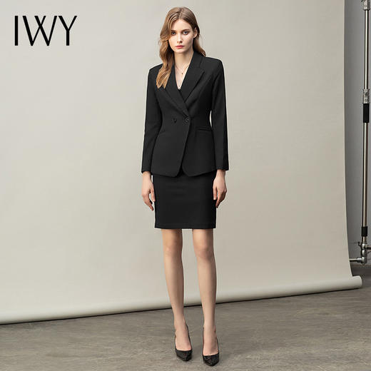 IWY/职业通勤西服套裙NC10420+S10380 商品图2