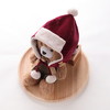 拉比-配饰类（冬）C9中国风护耳帽深红 商品缩略图1
