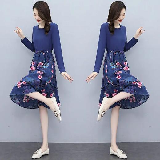 HR WXS06-19气质碎花休闲时尚减龄连衣裙【优】 商品图1