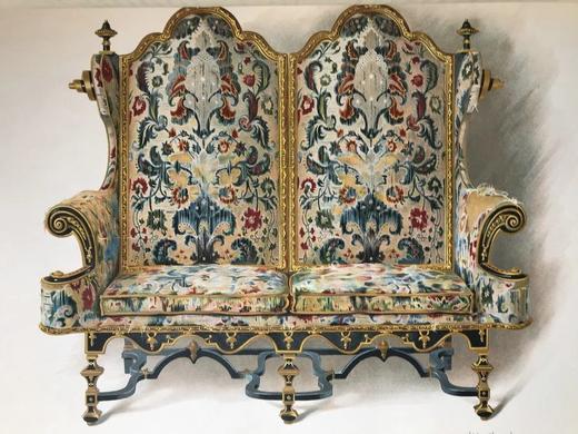 1905年 珀西·麦克奎德《英国家具史：胡桃木时代》 200余幅精美插图 精装8开 商品图4