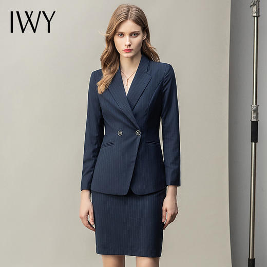 IWY/职业通勤西服套裙CS10345 商品图1
