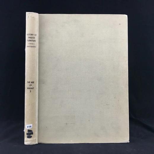1905年 珀西·麦克奎德《英国家具史：胡桃木时代》 200余幅精美插图 精装8开 商品图0