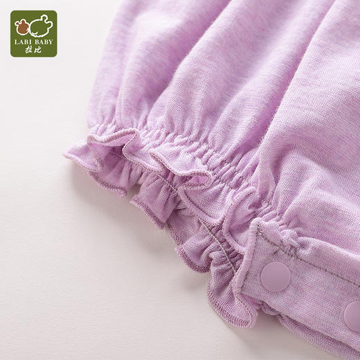 拉比-童衣类（夏）C9绚丽吊带连体衣浅蓝 商品图1