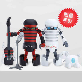 TENGA典雅日本进口 初回限定黑白机器人手办限定发行周边套装