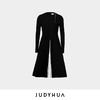 JUDYHUA 皱褶拼接设计连衣裙 商品缩略图3