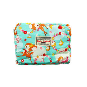 HUJI祤集Motley收纳包POPOLO花朵小鹿