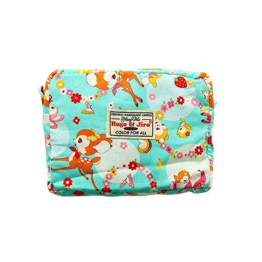 HUJI祤集Motley收纳包POPOLO花朵小鹿 商品图0