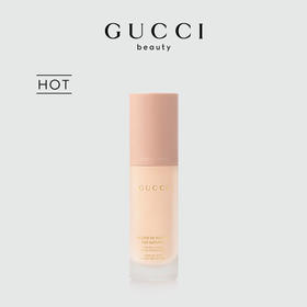 GUCCI古驰丝润真肌粉底液30ml 自然遮瑕水雾轻哑光