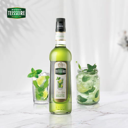 【Teisseire糖浆】帝斯乐 莫吉托风味700ML/瓶   奶茶店酒吧调酒 商品图0