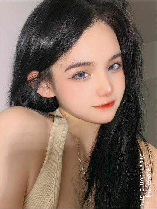 【小红书推荐款】少女漫 泪光蓝 dreamcon c girl，年抛/直径14.5/着色14.0（非日常款，不适合素颜哦），138/一副，238/两副，298/三副，10月14号结束 商品图10