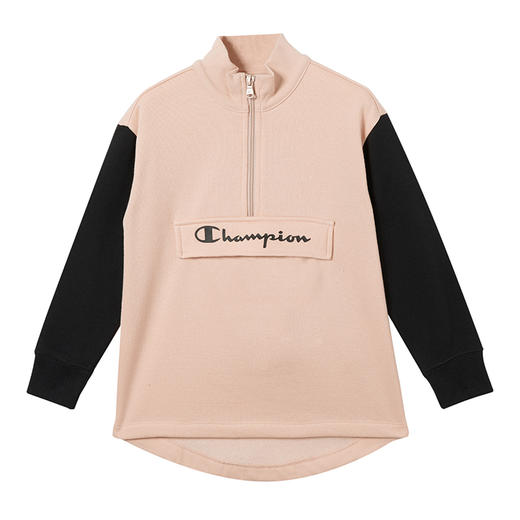 Champion/冠军卫衣童装立领运动套头衫休闲外套女403661 商品图5