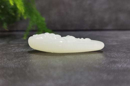 【御珠宫坊·传藏系列】羊脂白玉子料花鸟牌 商品图5