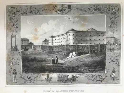 【法语】1853年 路易·菲利普统治时期巴黎史 41幅精美版画插图 皮装16开 商品图11