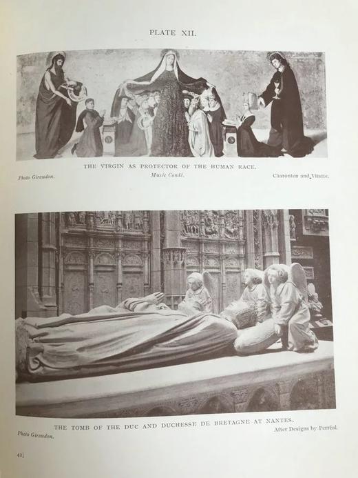 1913年 法国尚蒂利城堡的历史与艺术 79幅插图 漆布精装16开 商品图11