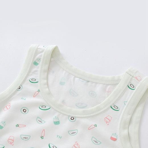 英氏-内衣类（夏）D0竹背心, 天光色, 100CM 商品图2