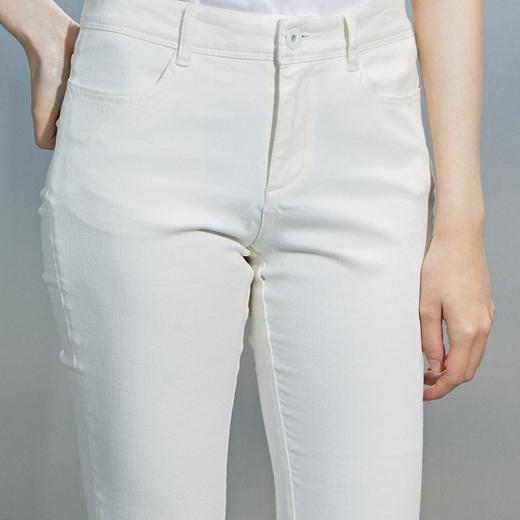 MIIDII/谜底21夏新品个性舒适荷叶边紧身喇叭裤女212MK0798 商品图3