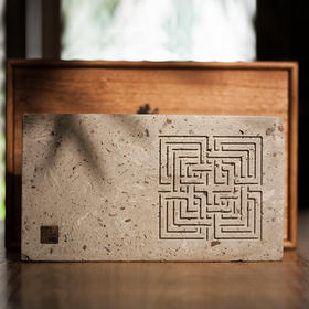 观徽丨砖属徽州 清代 老青砖壶承 四方/风痕 阴雕 两款可选 预计付款3天后发货