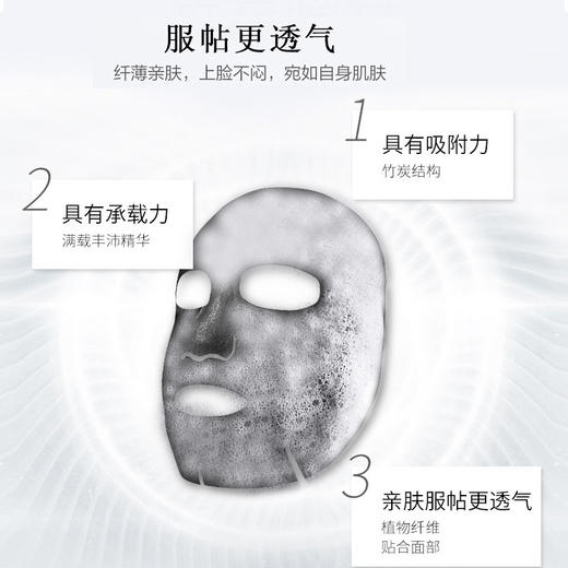 拍2发3，拍3发5，竹炭泡泡面膜氧气洁净毛孔补水网红同款泡沫吸黑面膜贴清洁黑膜 商品图3