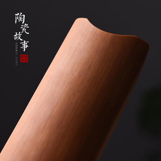 陶瓷故事手工竹制茶则茶夹茶拨茶针四件套装功夫茶具配件六君子 商品图2