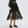 谜底半身裙2021夏季新款复古立体绣花长雪纺裙蕾丝礼裙213MB1842 商品缩略图2