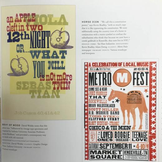 新复古式：数字时代经典字体图集 400幅彩色插图 精装16开 商品图11