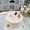 简约温柔风蛋糕（草莓+奶油=简约又大方）（蛋糕需提前6小时下单，不接急单）【页面往下拉，有尺寸和口味选择】 商品缩略图1
