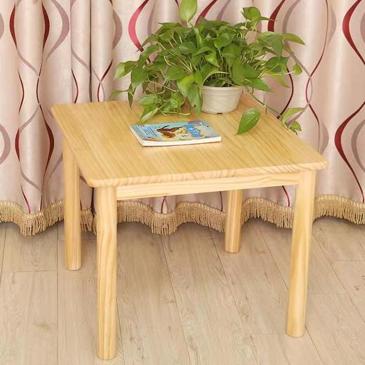 实木儿童方桌（松木） 商品图0
