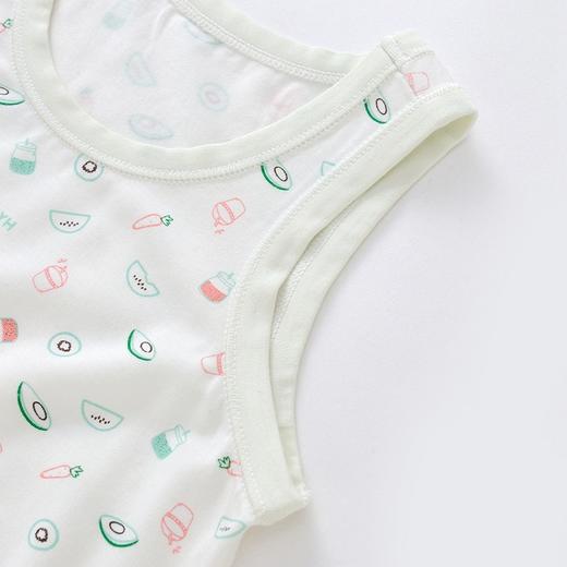 英氏-内衣类（夏）D0竹背心, 天光色, 100CM 商品图3