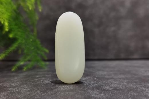 【御珠宫坊·传藏系列】羊脂白玉子料花佛牌 商品图1