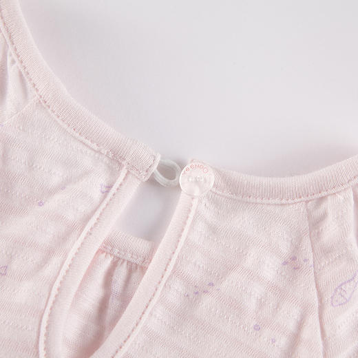 英氏-内衣类（夏）D0粉薄提背短套 沙粉 商品图3