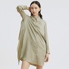 谜底衬衫式连衣裙2021夏季新款高端系列铜氨天丝裙子213GL1676 商品缩略图1